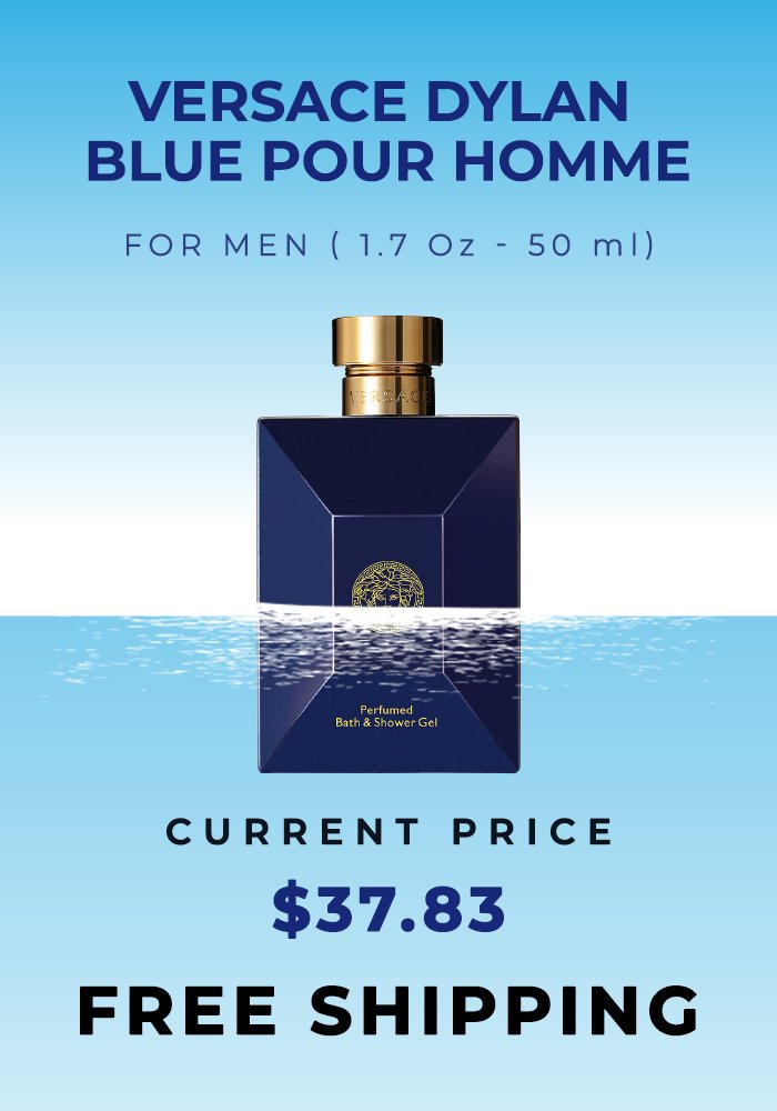 Gift Express: Versace Dylan Blue Pour Homme - FREE SHIPPING + 46% OFF