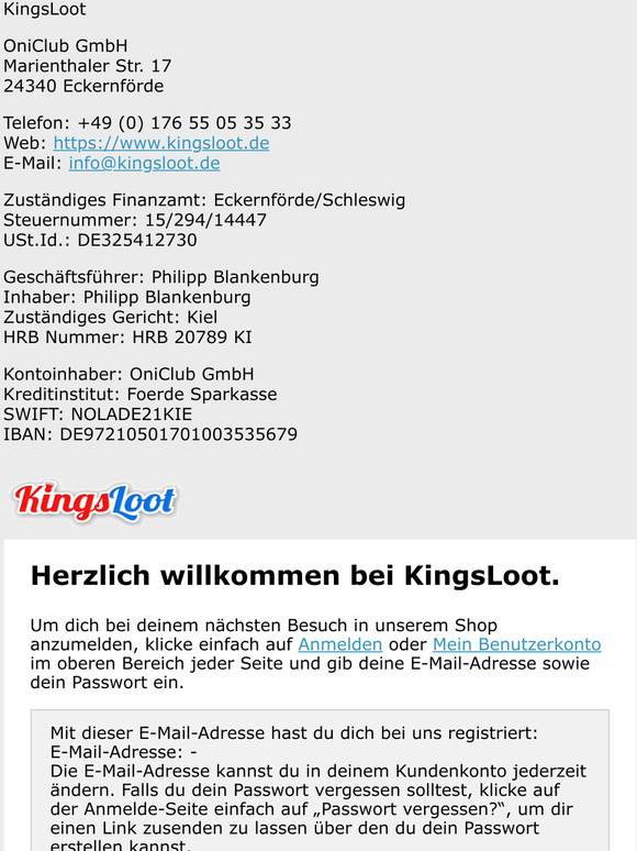 Hallo --willkommen bei KingsLoot.