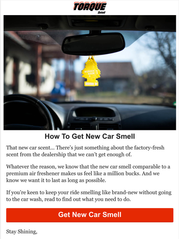 Torque Detail How to Get New Car Smell Milled
