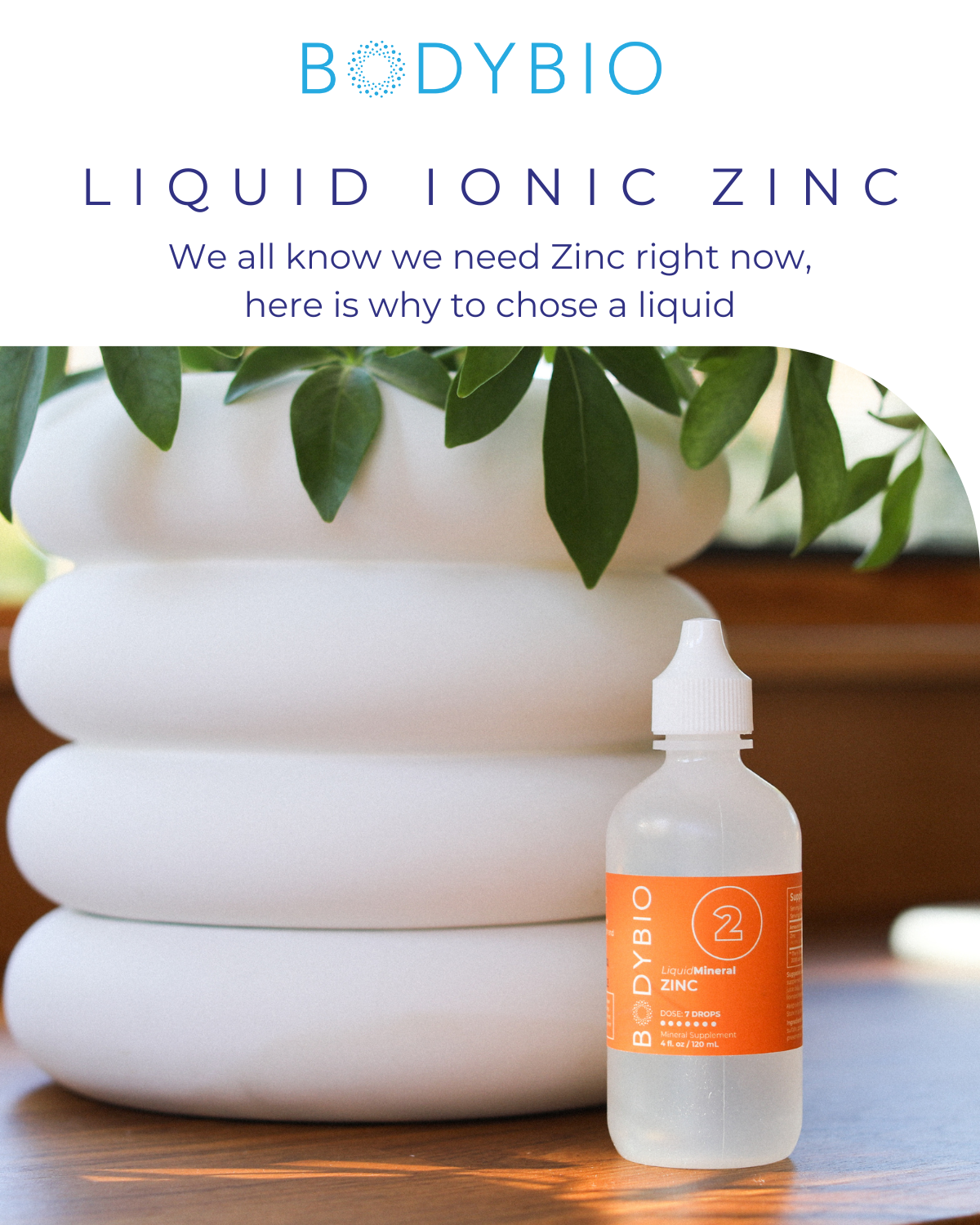 BodyBio Why liquid Zinc is better Milled