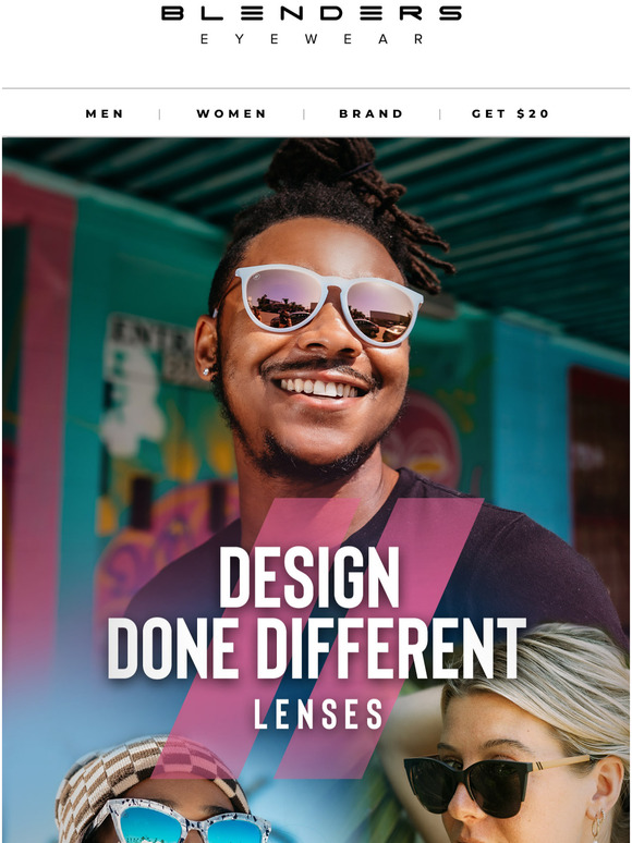 Blenders Eyewear Design Done Different Experience Our Lens Colors