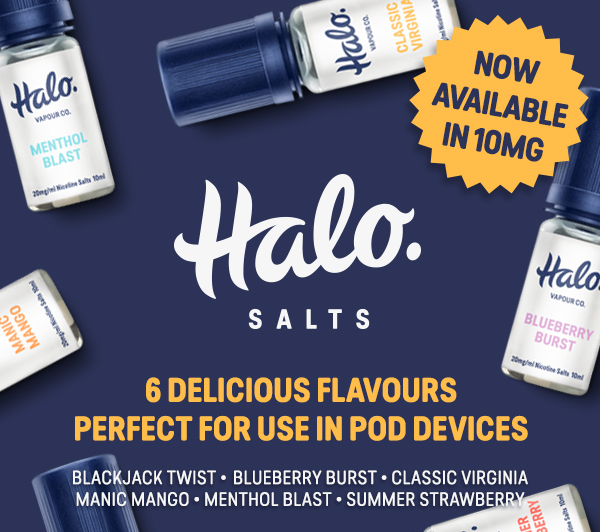 E Cigarettedirect: Halo Vapour Co. Nic Salts