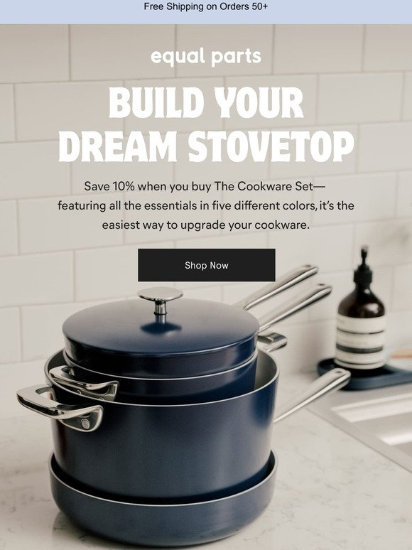 Save 10% on The Cookware Set