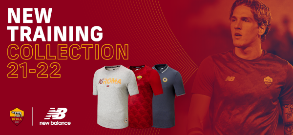 New Balance and Aries join forces for new AS Roma jerseys and pre-match  collection