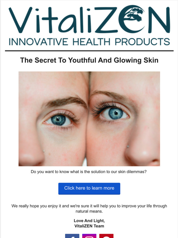The secret to youthful skin 