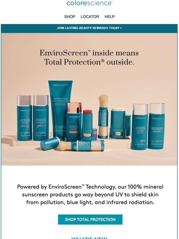 Colorescience Screen the sun and then some Milled