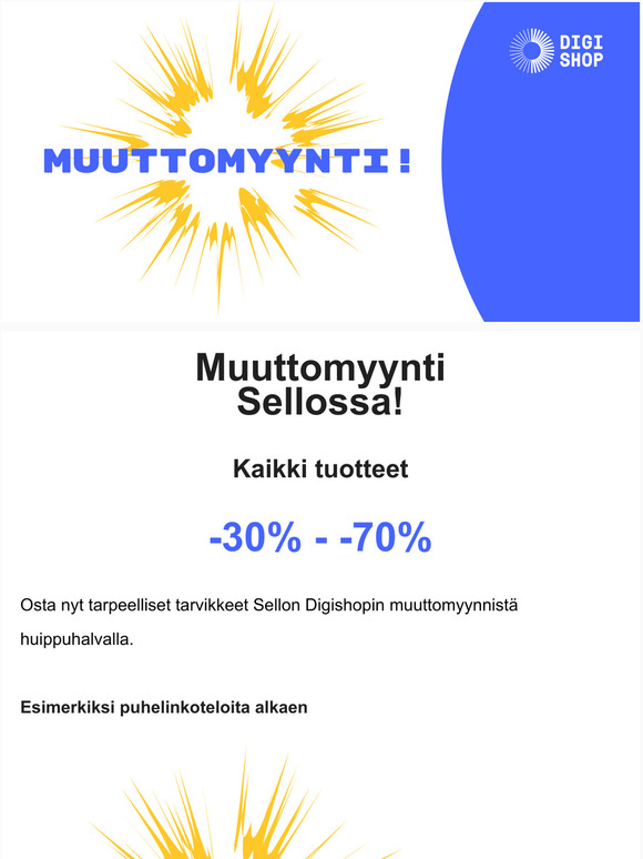 Muuttomyynti: esim. puhelinkotelot alk. 2 ! 