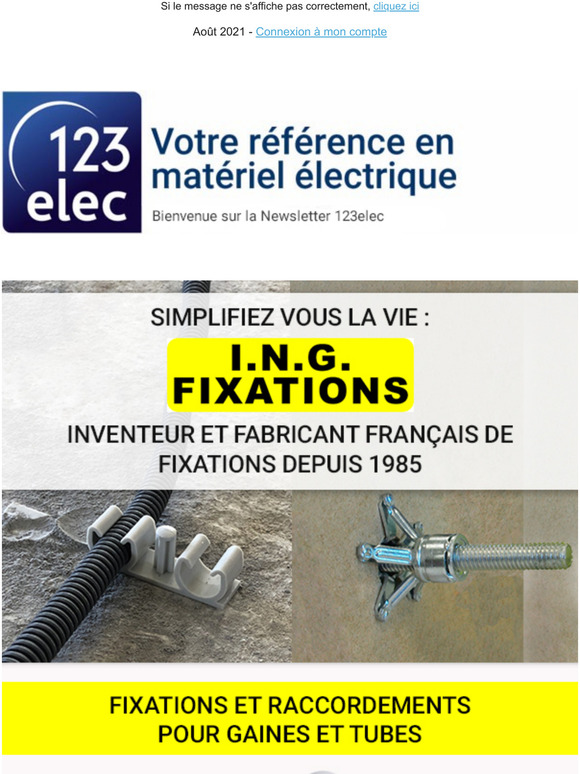 Raccordements électriques dans une boite d'encastrement - Blog 123elec