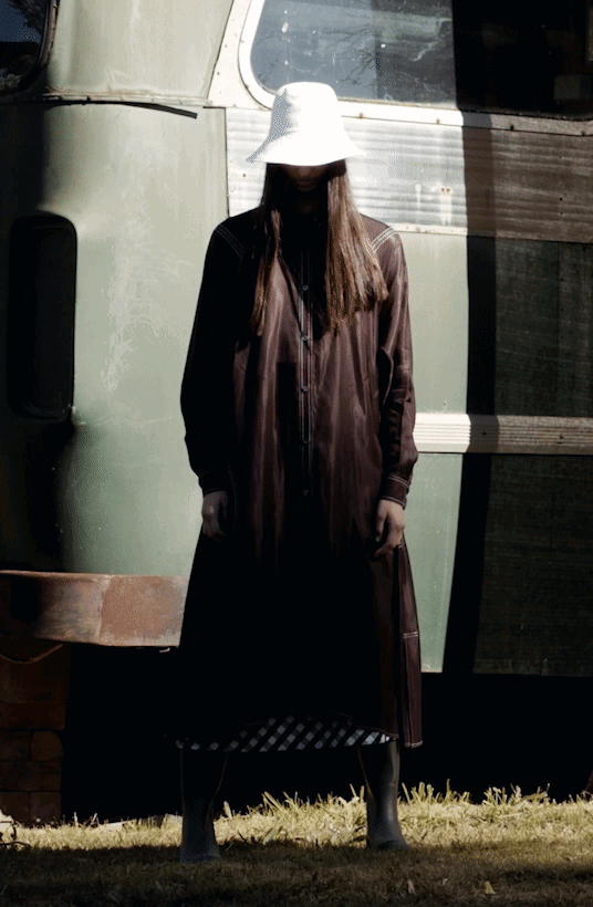 Evie Long Sleeve Shirt Dress