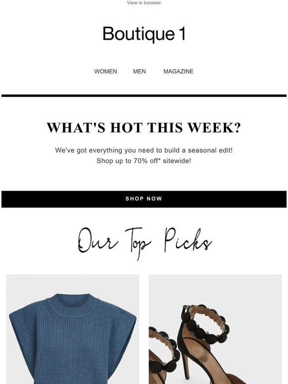 These SALE pieces are pretty special..