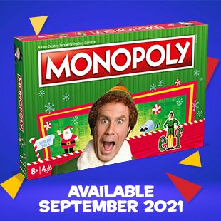 Elf Monopoly – Available September 2021