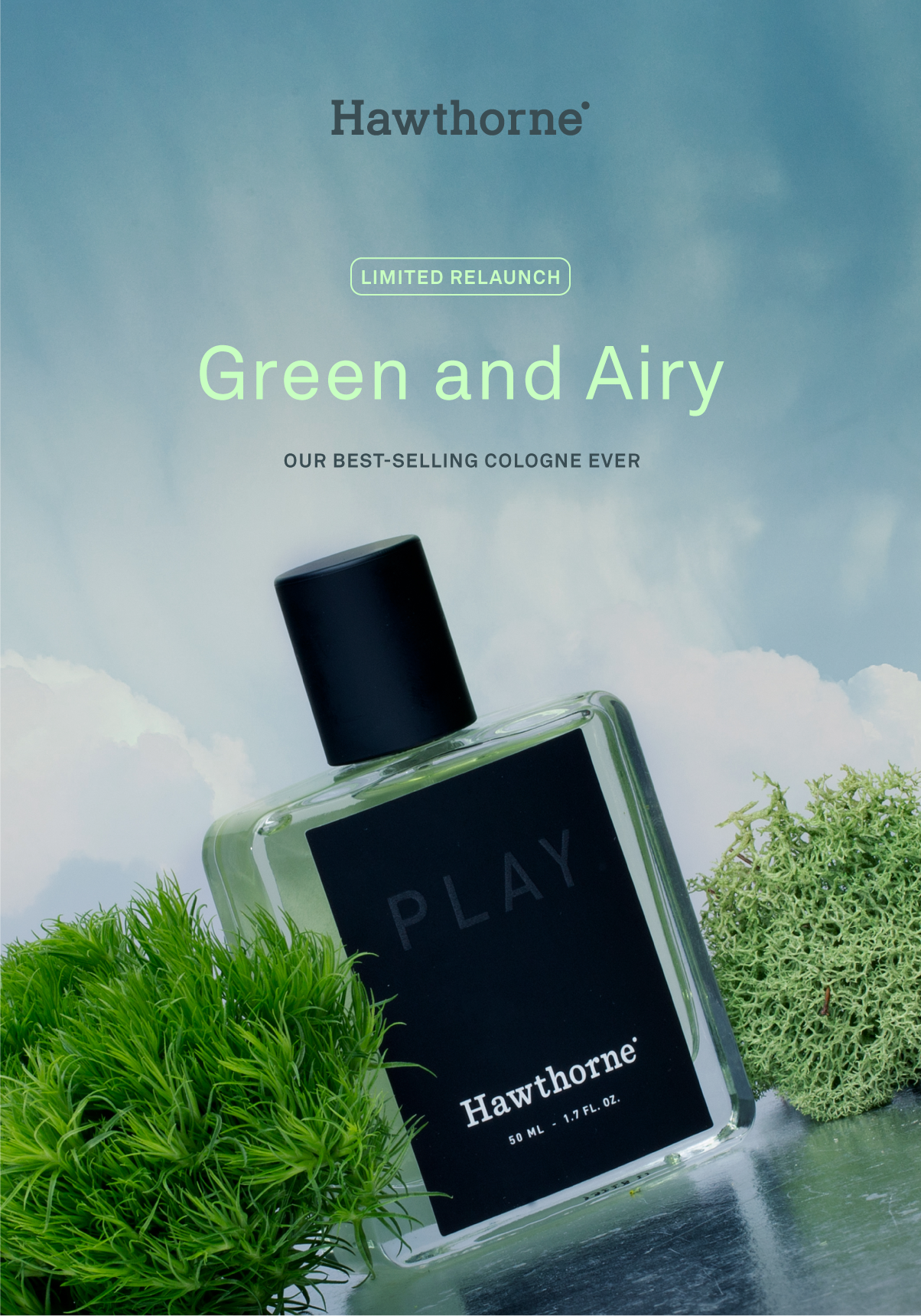 hawthorne green and airy cologne