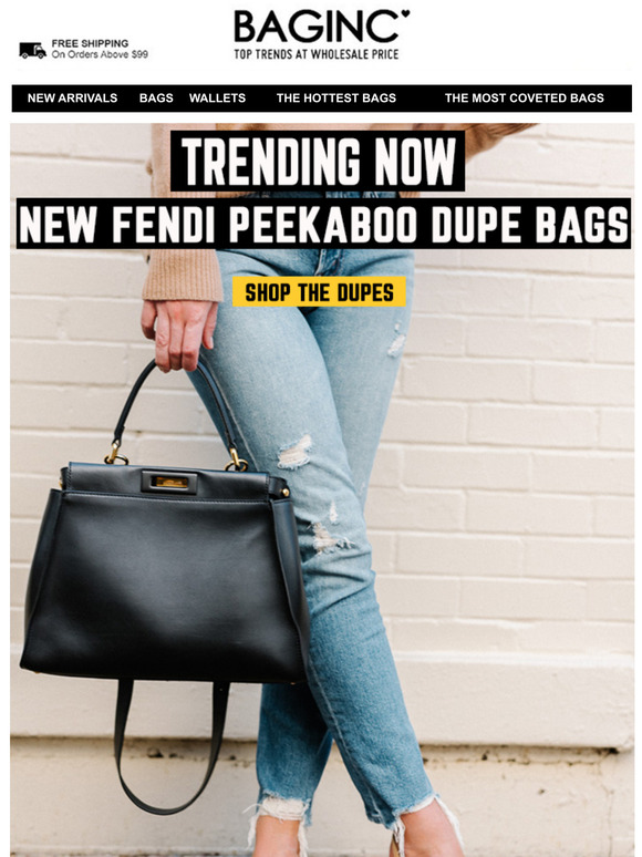 fendi dupe bag