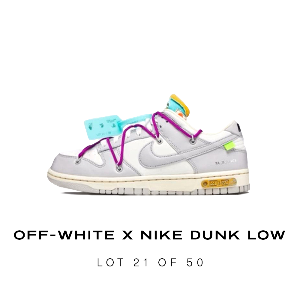 Get A Detailed Look At The Upcoming Off-White x Nike Dunk Low 50
