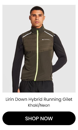 Lirin Hybrid Gilet Khaki