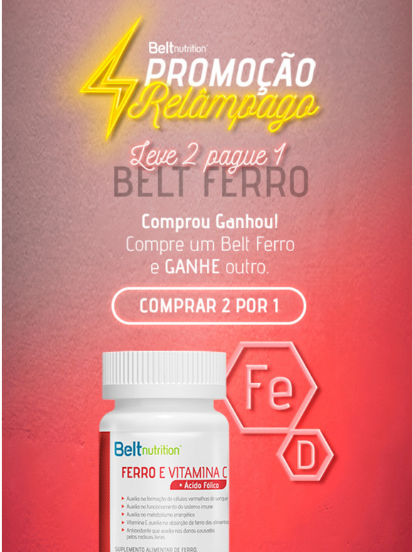 Belt Ferro em dobro especialmente para voc!