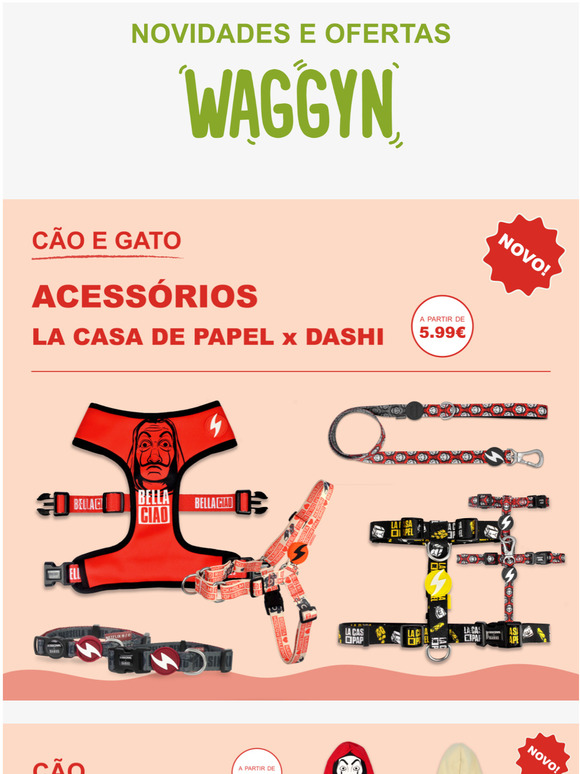 Novidade La Casa de Papel x Dashi e muito mais! 
