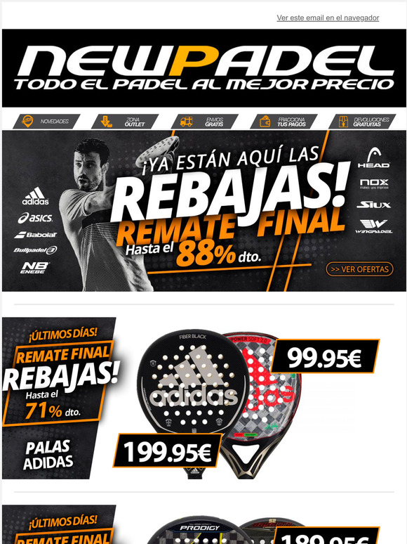 Todava no tienes tu pala de REBAJAS
