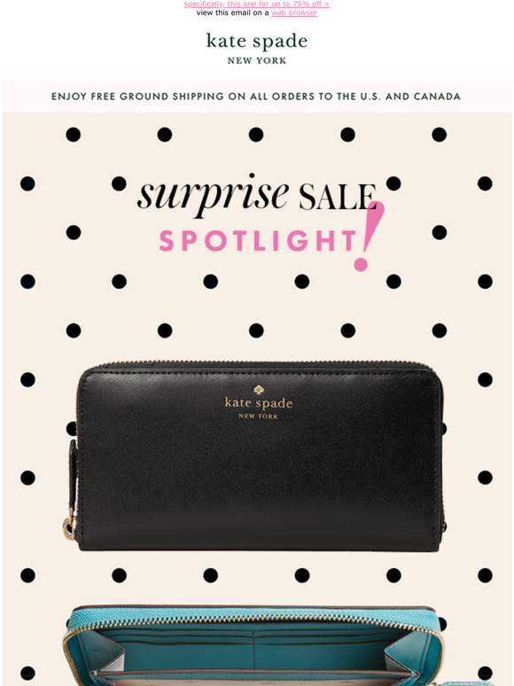 kate spade canada wallet