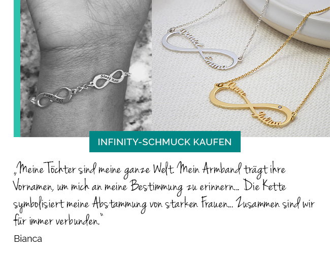 Infinity-Schmuck kaufen 