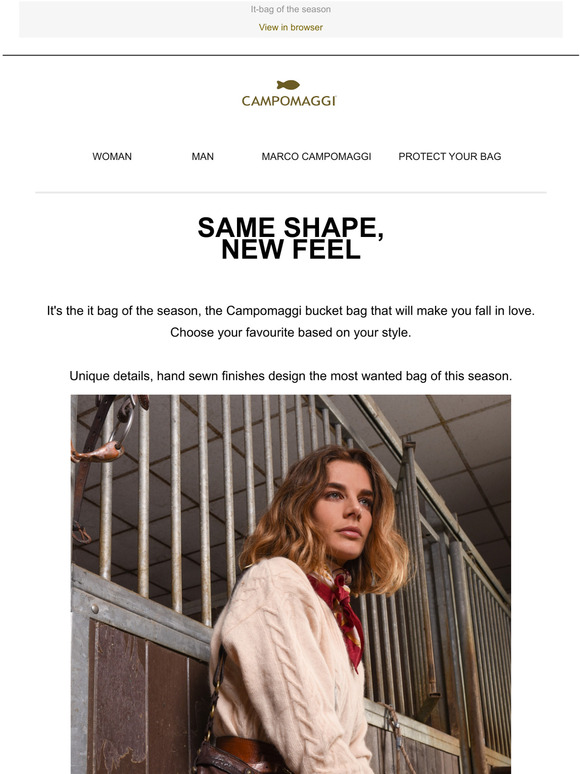 Campomaggi US Modern Classic Campomaggi World Milled