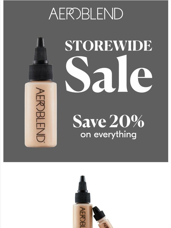 Storewide Sale 20% off