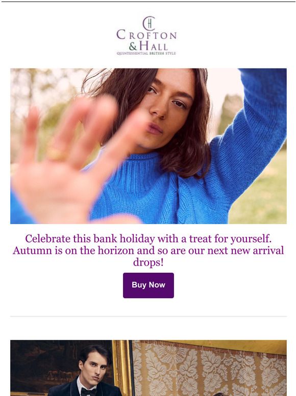 It is a bank holiday, spoil yourself!
