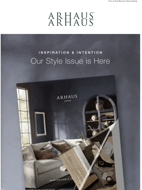 Arhaus Explore Our 2021 Style Issue Milled