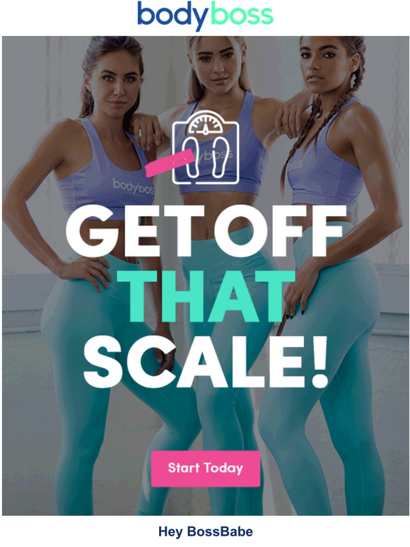 Time to get off that scale