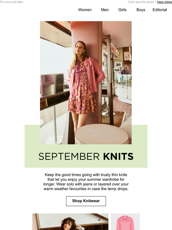 These light knits would look amazing on you