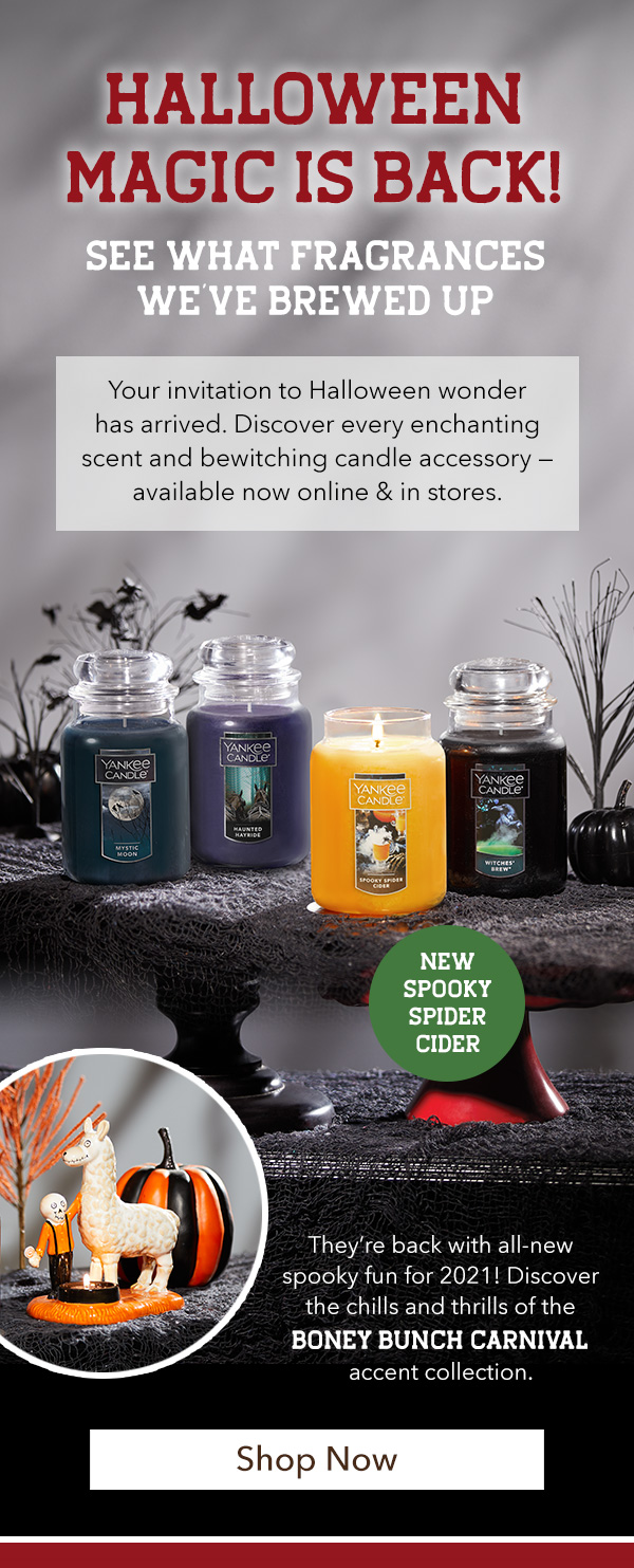 Yankee Candle's Halloween Collection Is Here & On Sale for 40% Off