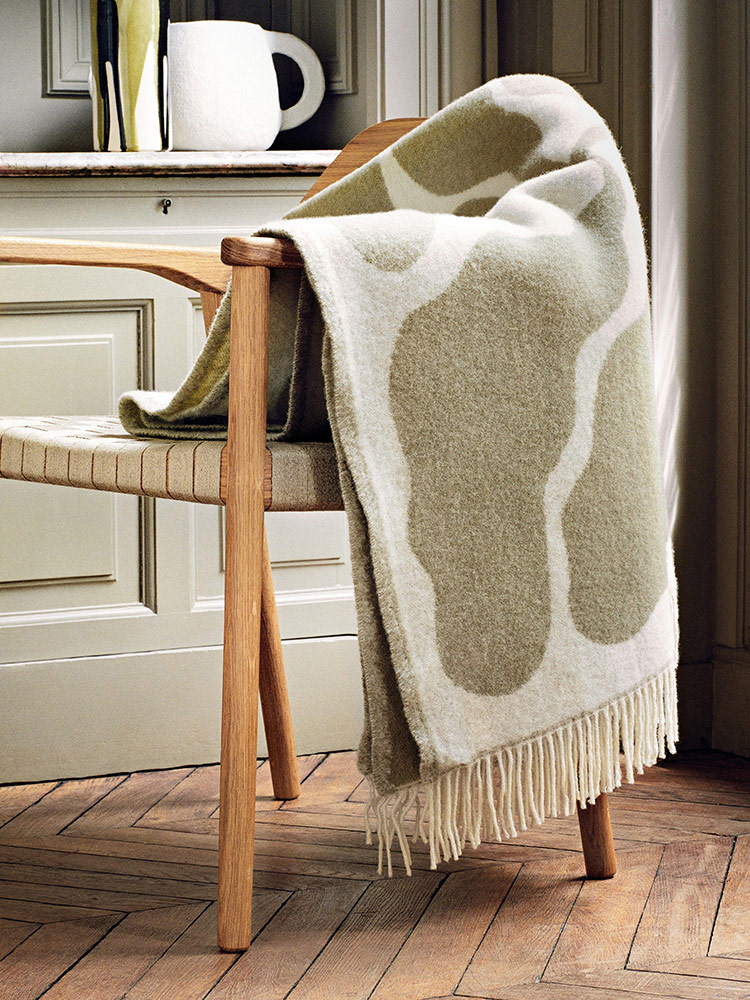 arket: Homeware Linnea Andersson wool blankets | Milled