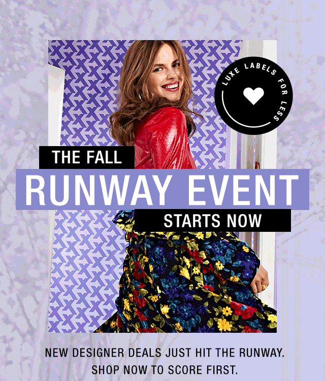 T.J.Maxx - Online & in store, The Runway Event is here!