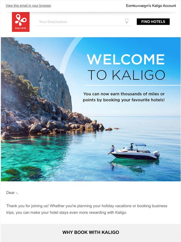 Welcome to Kaligo -