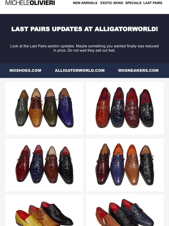 Moshoes and alligator online world