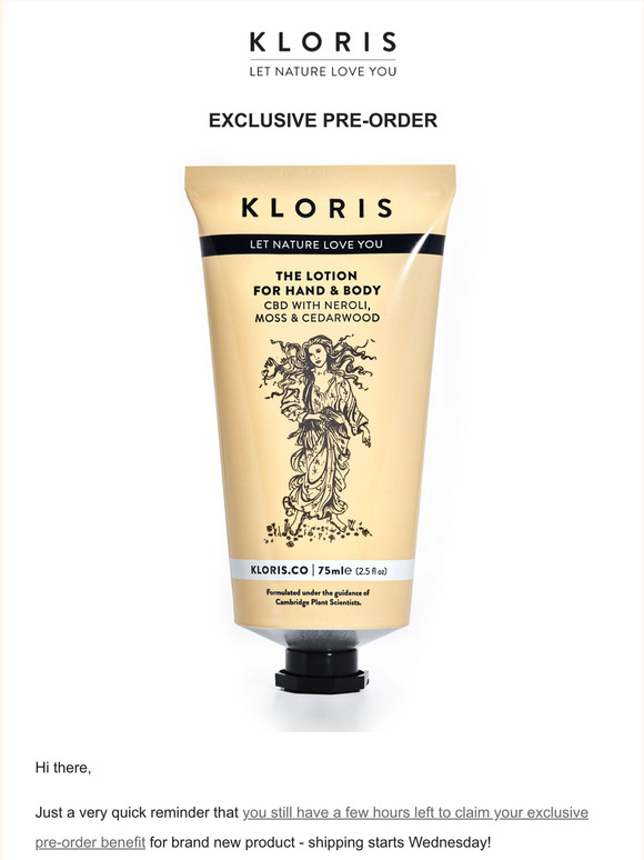 Last chance to claim your pre-order benefit!
