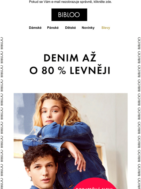Jet vce denimu! Vybran zbo s extra slevou 20 %