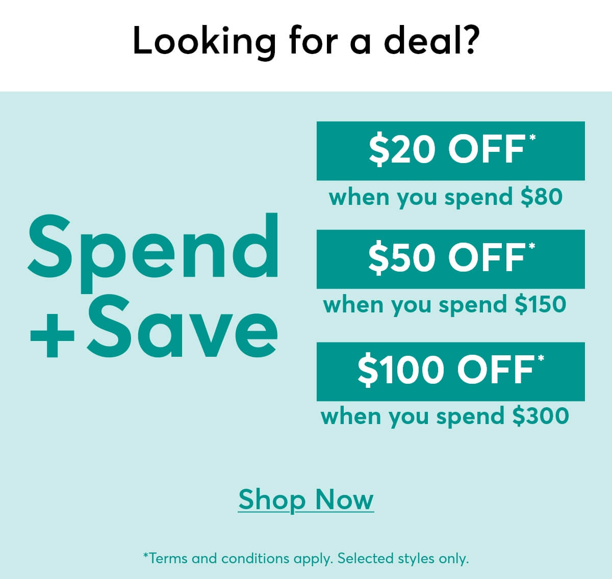Spend and Save