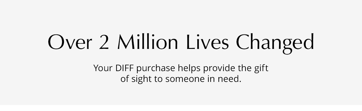 Over 2 Million Lives Changed