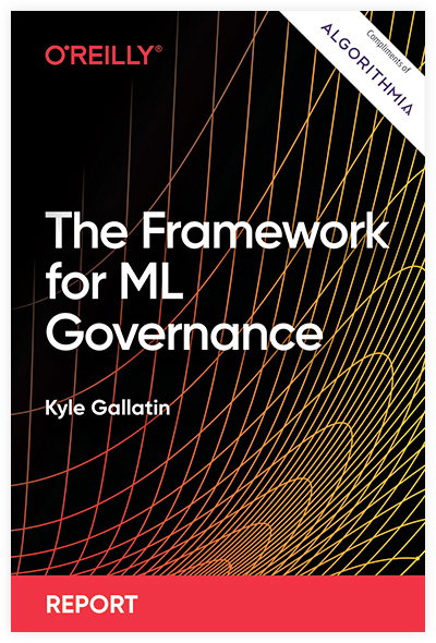 report cover: The Framework for ML Governance
