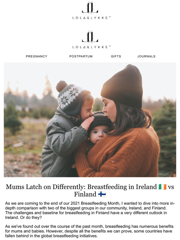 Lola&Lykke Breastfeeding in Finland vs Ireland What's the difference