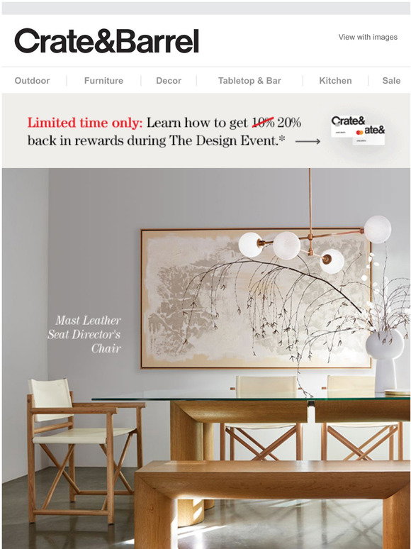 Crate And Barrel Curated Just For You How To Match Dining Chairs And 
