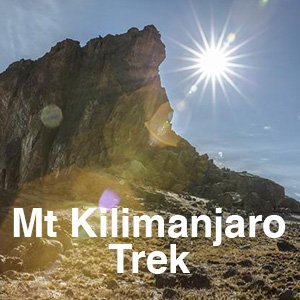 Mount Kilimanjaro Trek Machame Route.