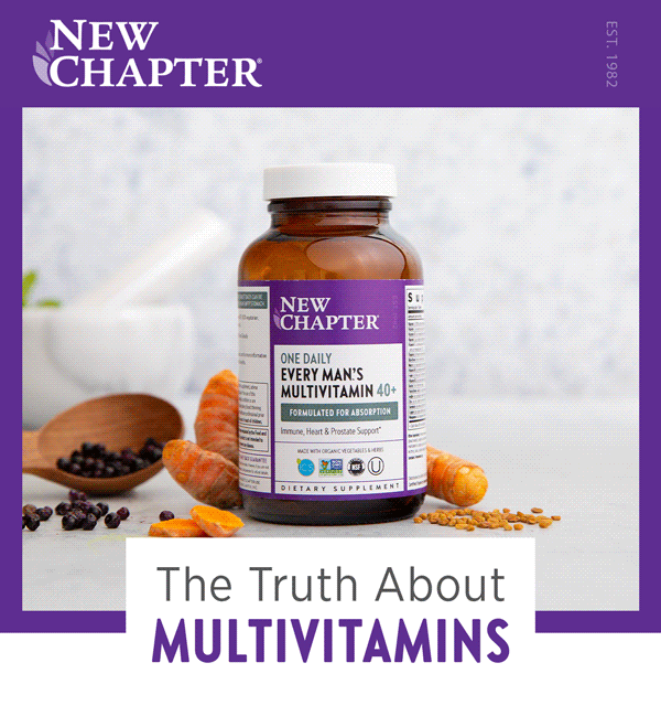 New Chapter Multivitamin Myth BUSTED Milled