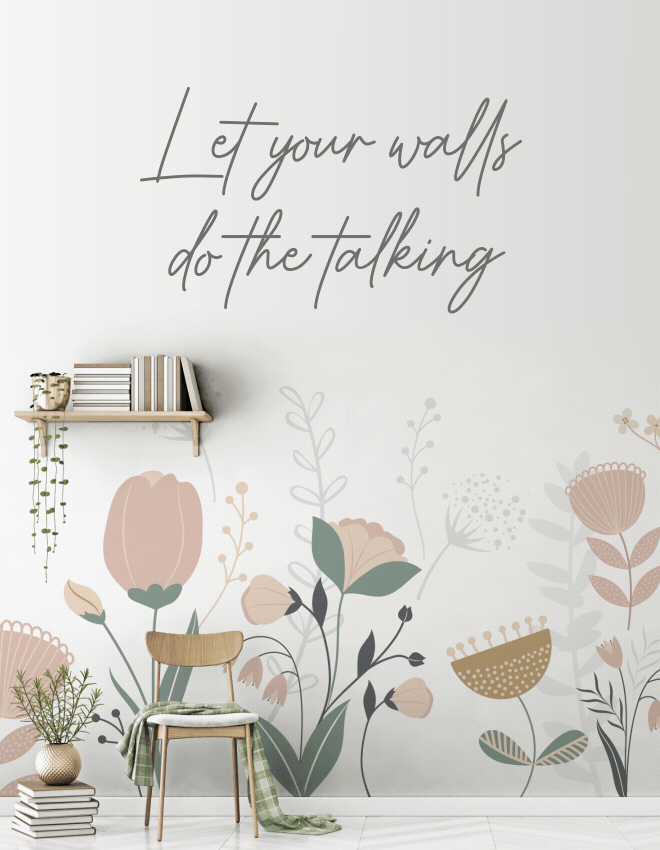 I Love Wallpaper Wall murals that make a statement Milled