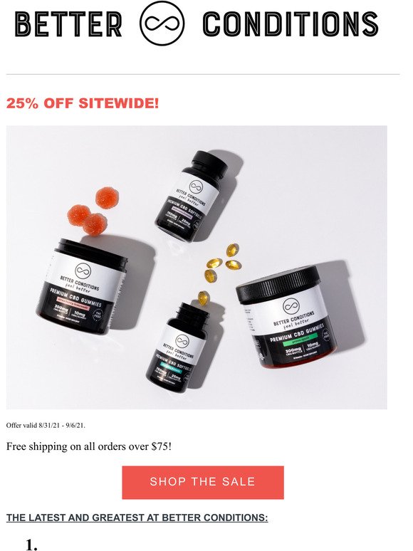 Labor Day Sale! 25% Off Sitewide 