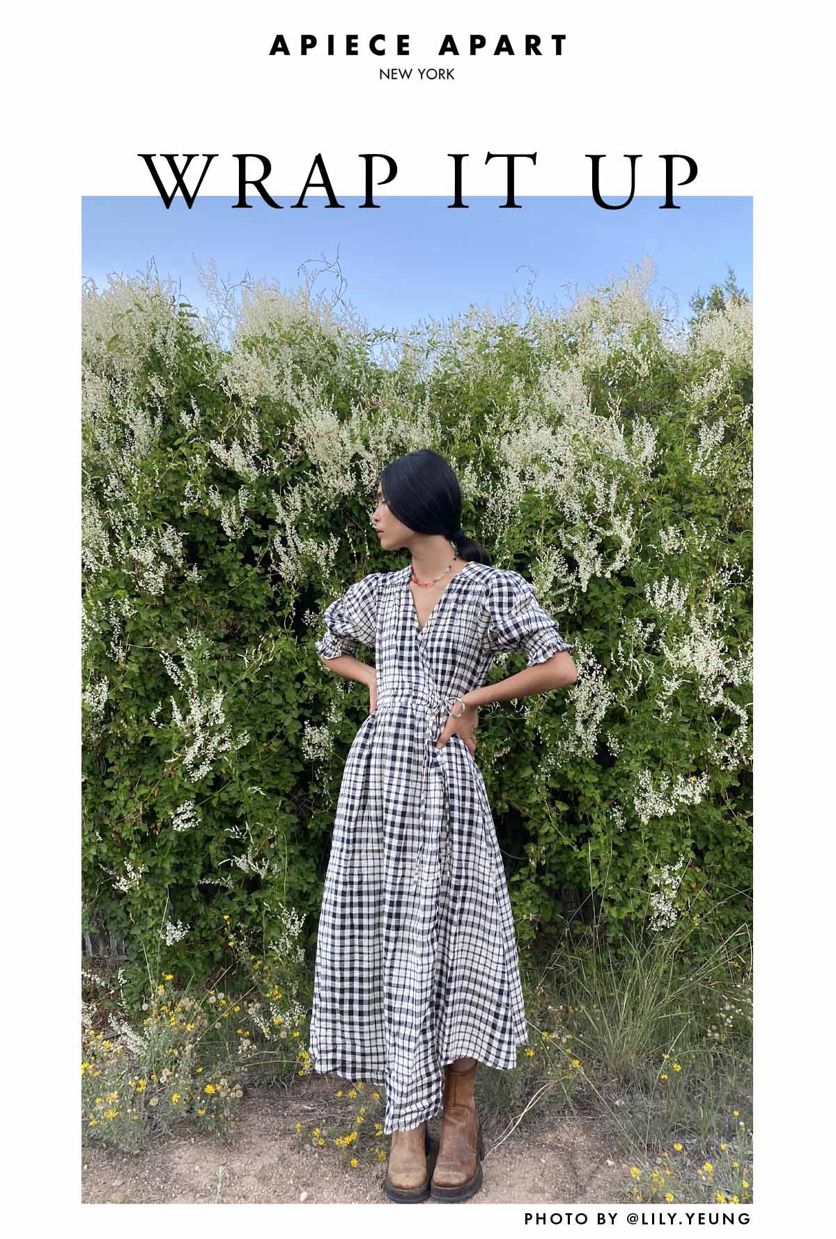 Apiece Apart: The wrap dress we have on repeat