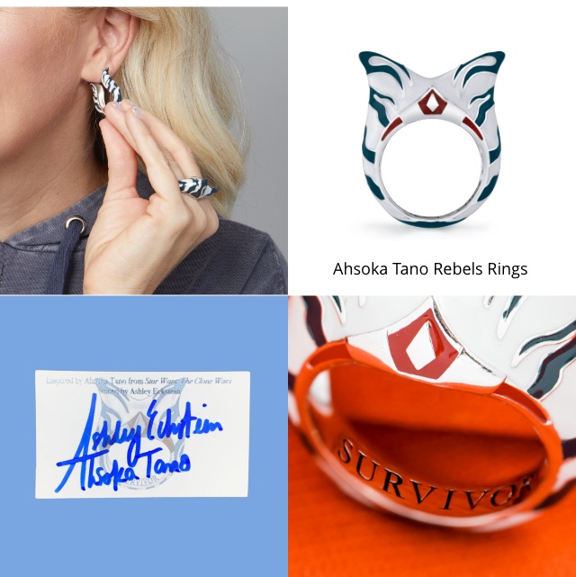 Her Universe New, limited edition Ahsoka Tano jewelry from RockLove