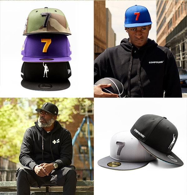 Compound & New Era Drops Official NBA-Licensed Compound 7 Caps