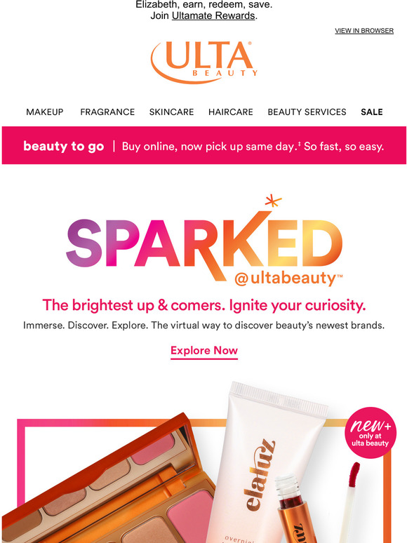 Ulta Beauty Discover the latest in SPARKED at Ulta Beauty Milled